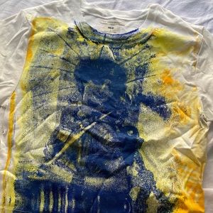 Like-new ANNA SUI cropped Statue of Liberty top